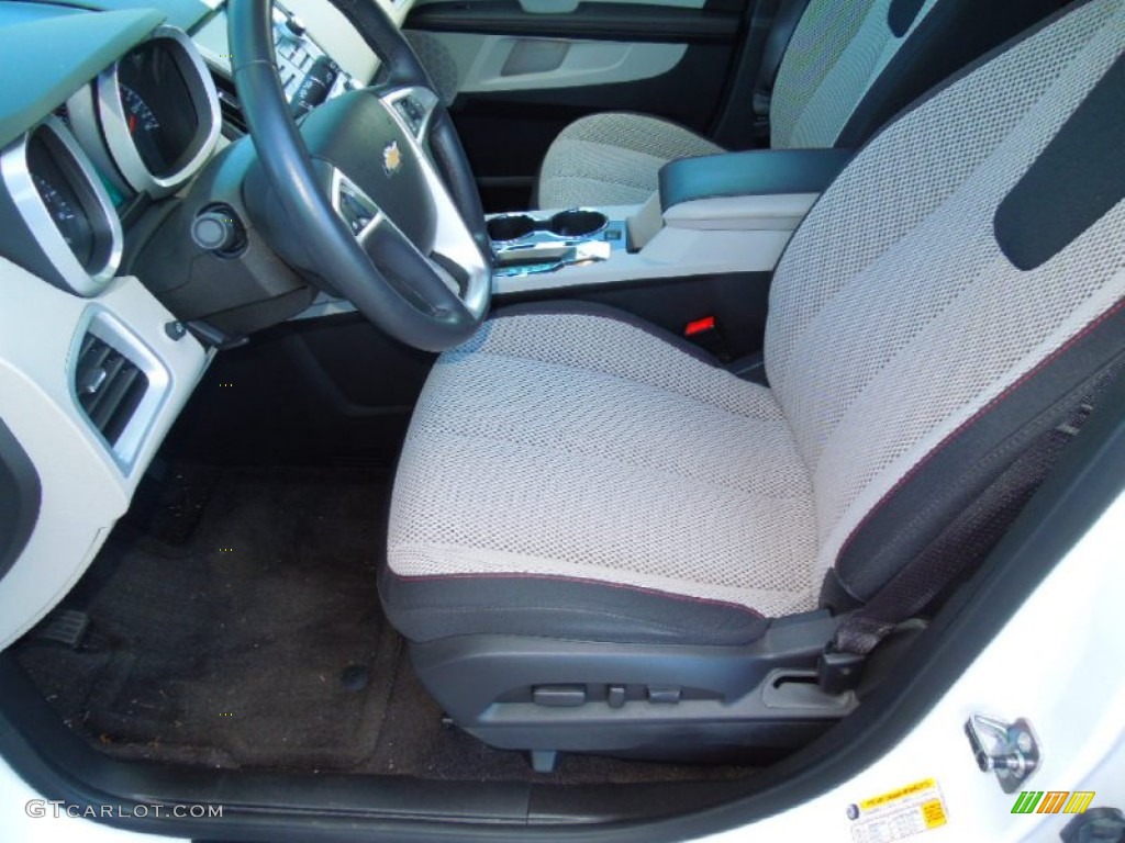 2011 Equinox LT - Summit White / Light Titanium/Jet Black photo #8