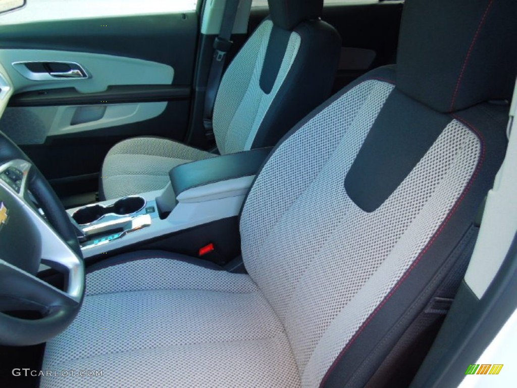 2011 Equinox LT - Summit White / Light Titanium/Jet Black photo #9
