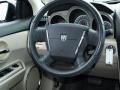 2010 Dodge Avenger Dark Slate Gray Interior Steering Wheel Photo