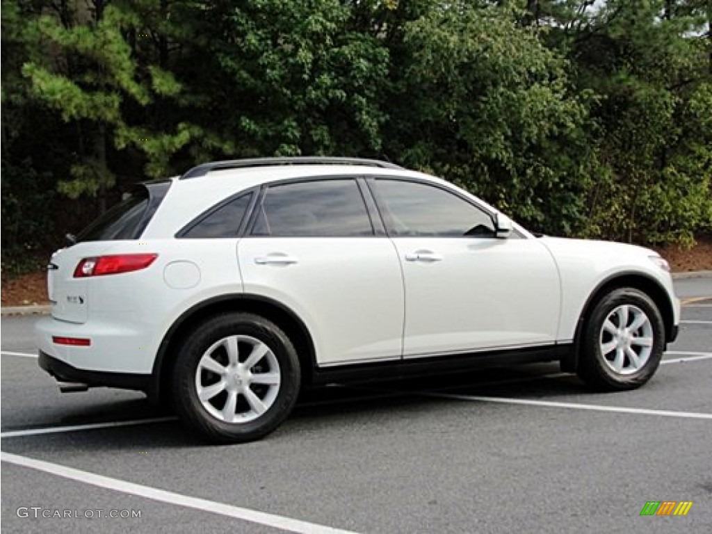 Ivory White Pearl 2004 Infiniti FX 35 AWD Exterior Photo #70922465