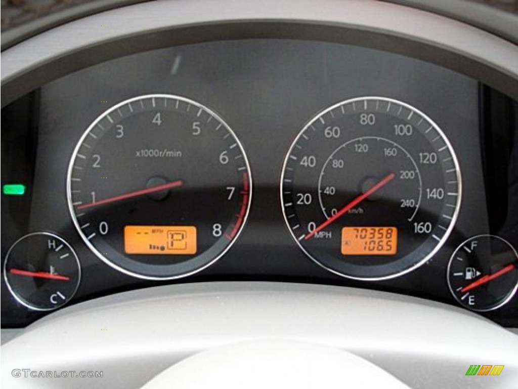 2004 Infiniti FX 35 AWD Gauges Photo #70922610