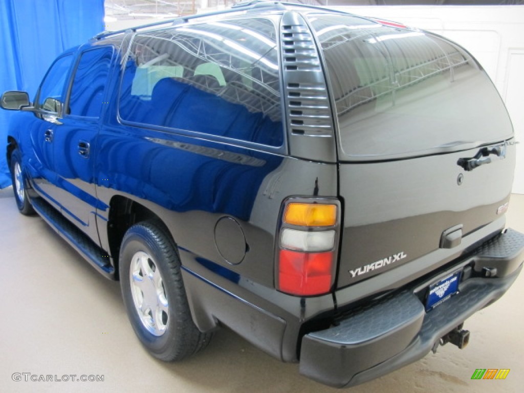 2004 Yukon XL Denali AWD - Onyx Black / Stone Gray photo #6