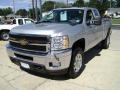 Sheer Silver Metallic 2011 Chevrolet Silverado 2500HD LTZ Extended Cab 4x4