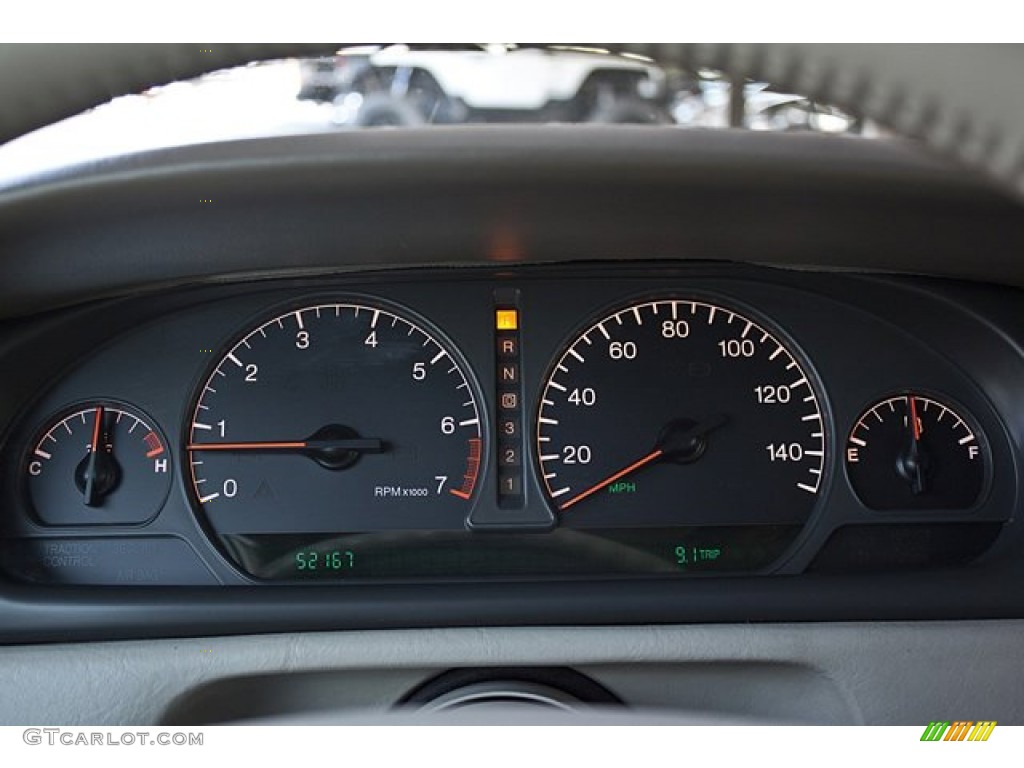 2001 Cadillac Eldorado ESC Gauges Photo #70924333
