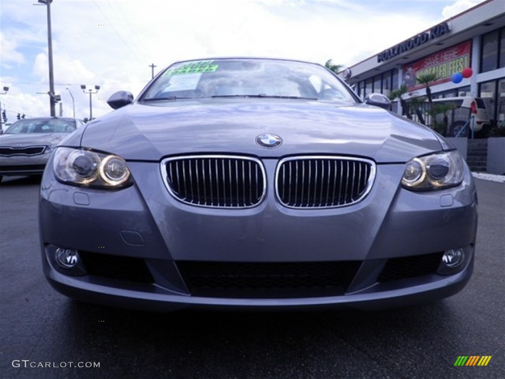2009 3 Series 328i Coupe - Space Grey Metallic / Black photo #5