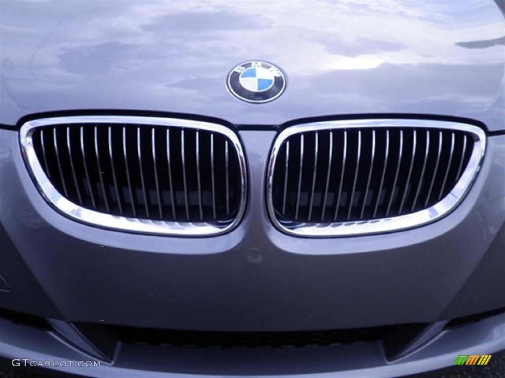 2009 3 Series 328i Coupe - Space Grey Metallic / Black photo #6