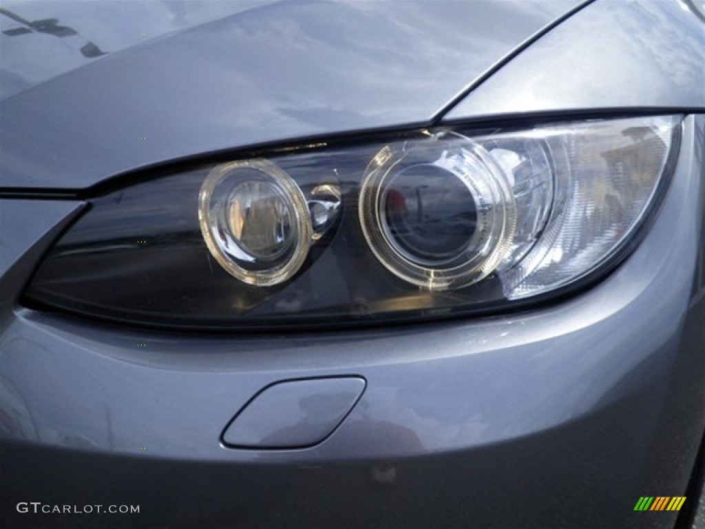 2009 3 Series 328i Coupe - Space Grey Metallic / Black photo #9