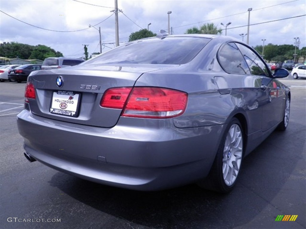 2009 3 Series 328i Coupe - Space Grey Metallic / Black photo #22