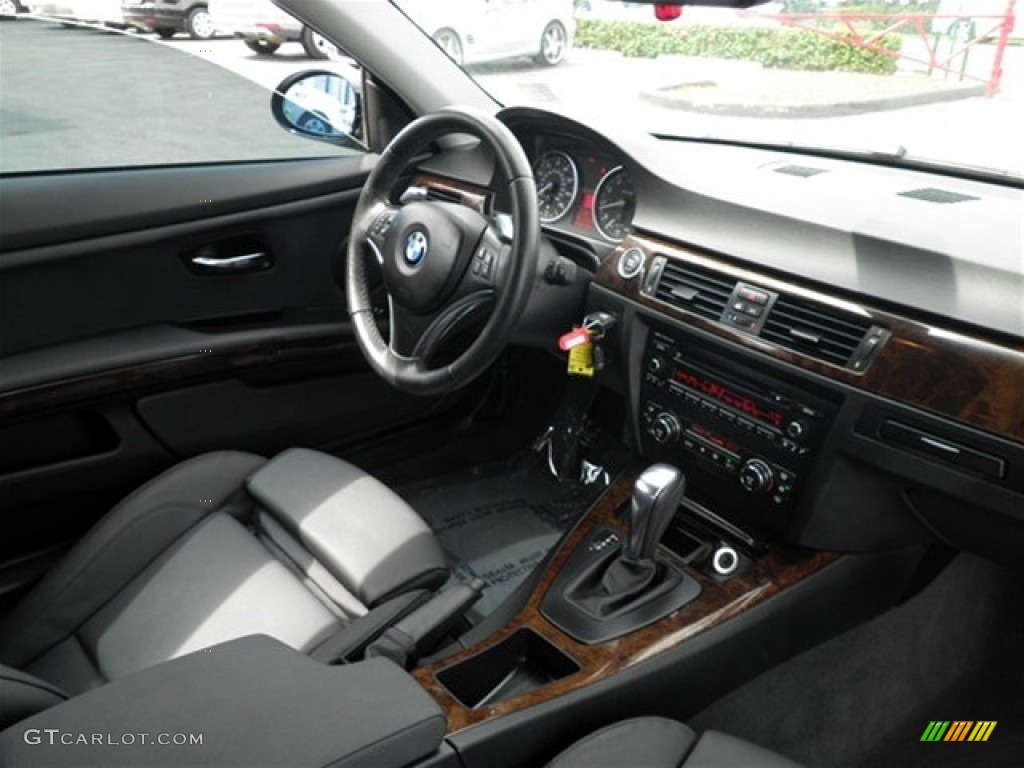 2009 3 Series 328i Coupe - Space Grey Metallic / Black photo #25
