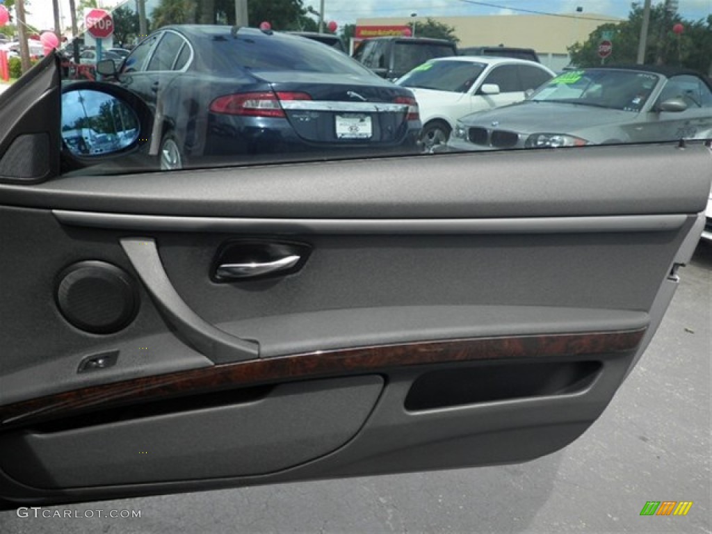 2009 3 Series 328i Coupe - Space Grey Metallic / Black photo #27