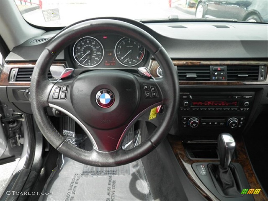 2009 3 Series 328i Coupe - Space Grey Metallic / Black photo #34