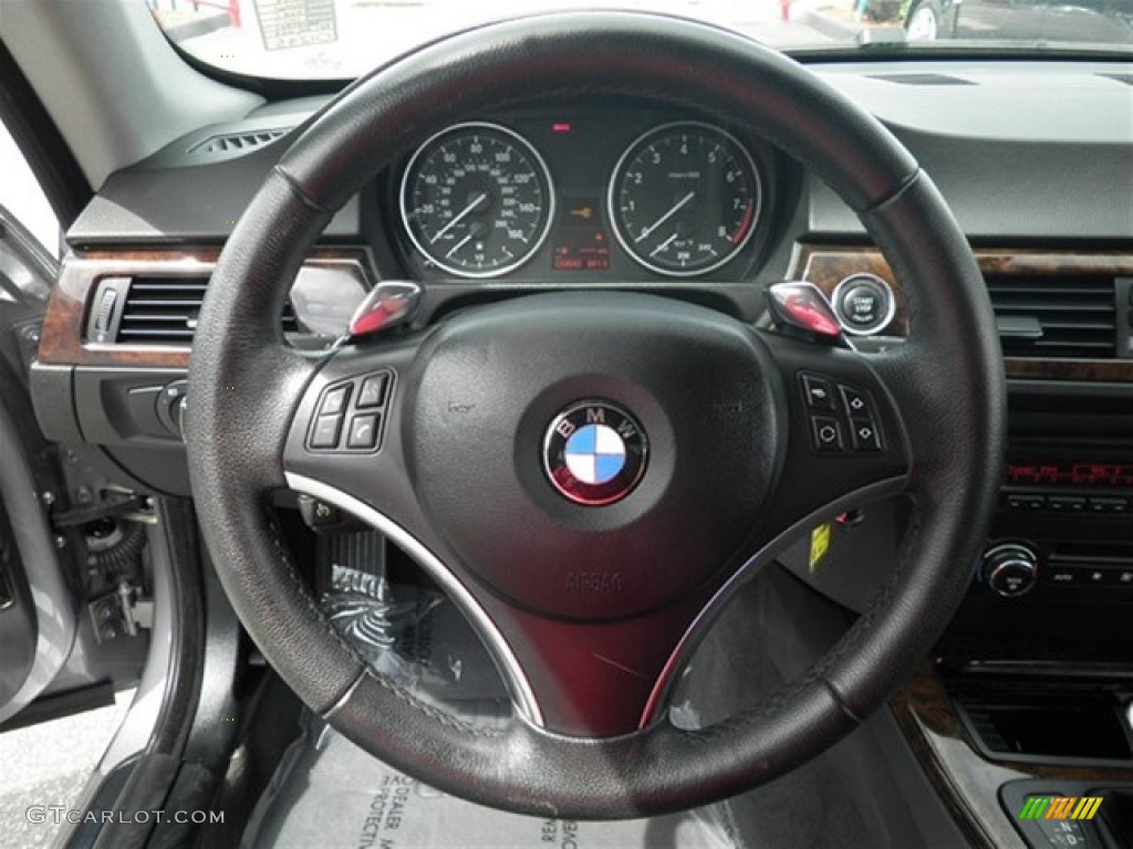 2009 3 Series 328i Coupe - Space Grey Metallic / Black photo #35
