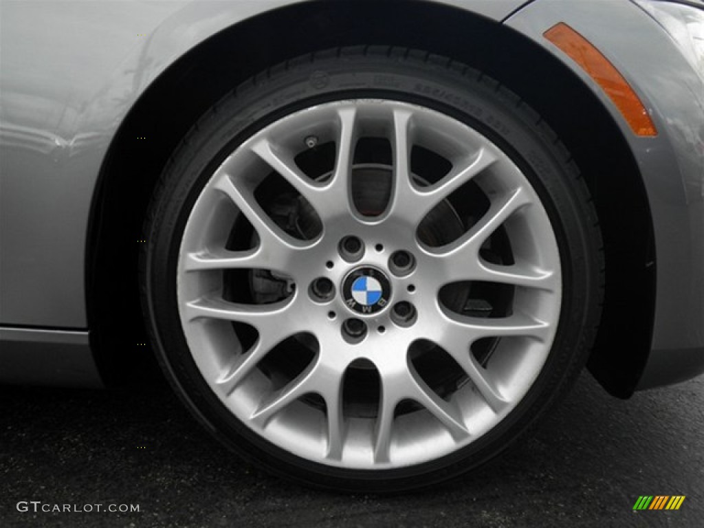 2009 3 Series 328i Coupe - Space Grey Metallic / Black photo #45