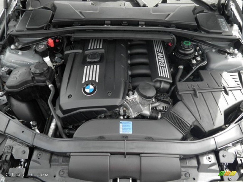 2009 3 Series 328i Coupe - Space Grey Metallic / Black photo #46