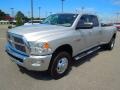 2011 Bright Silver Metallic Dodge Ram 3500 HD Big Horn Crew Cab 4x4 Dually  photo #1