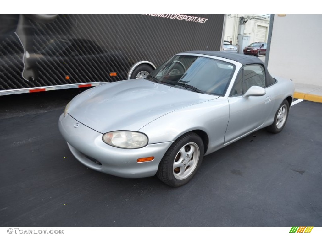 1999 MX-5 Miata LP Roadster - Highlight Silver Metallic / Black photo #3