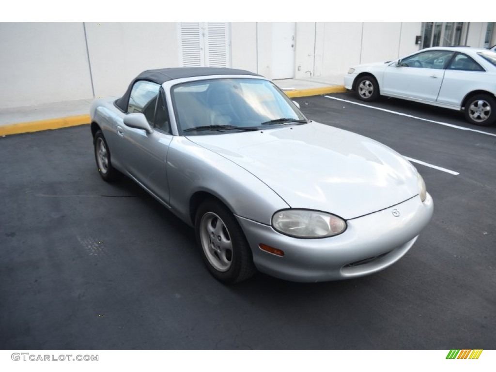 1999 MX-5 Miata LP Roadster - Highlight Silver Metallic / Black photo #5