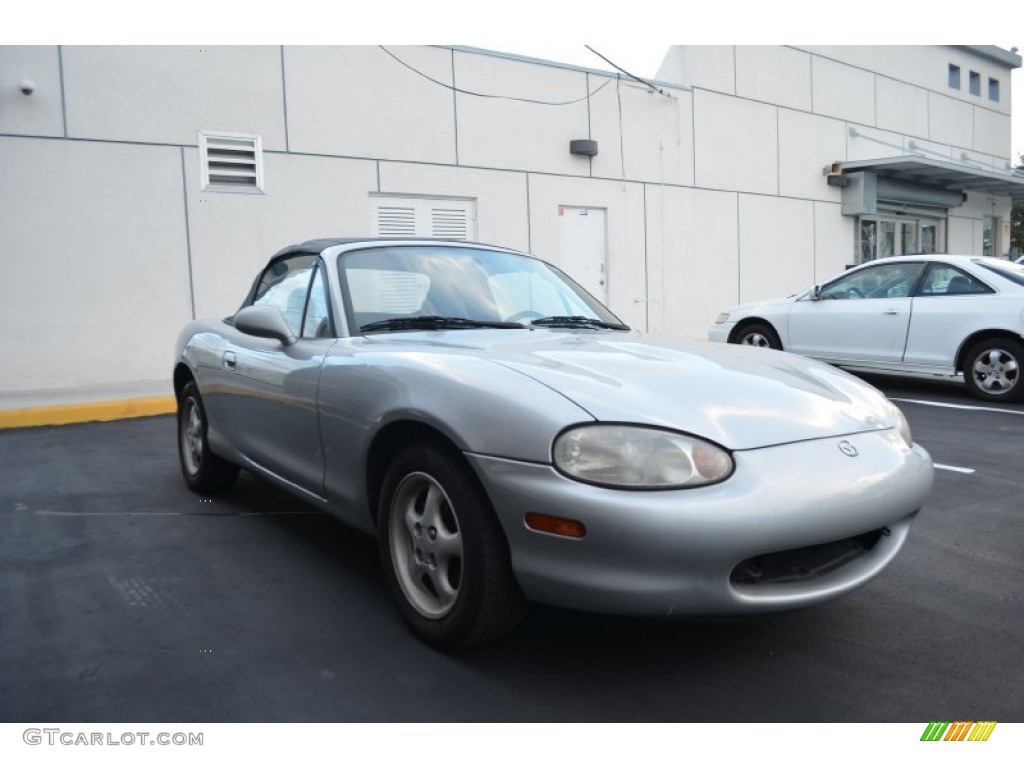1999 MX-5 Miata LP Roadster - Highlight Silver Metallic / Black photo #6
