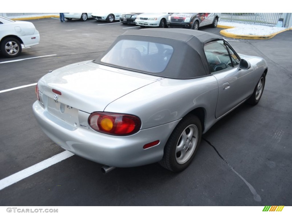 1999 MX-5 Miata LP Roadster - Highlight Silver Metallic / Black photo #7