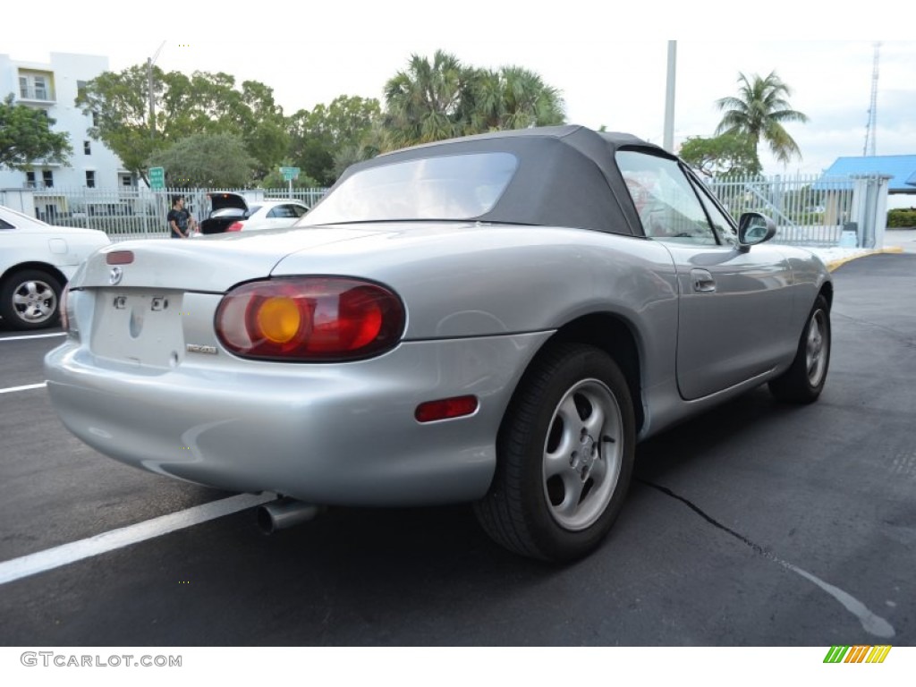 1999 MX-5 Miata LP Roadster - Highlight Silver Metallic / Black photo #8