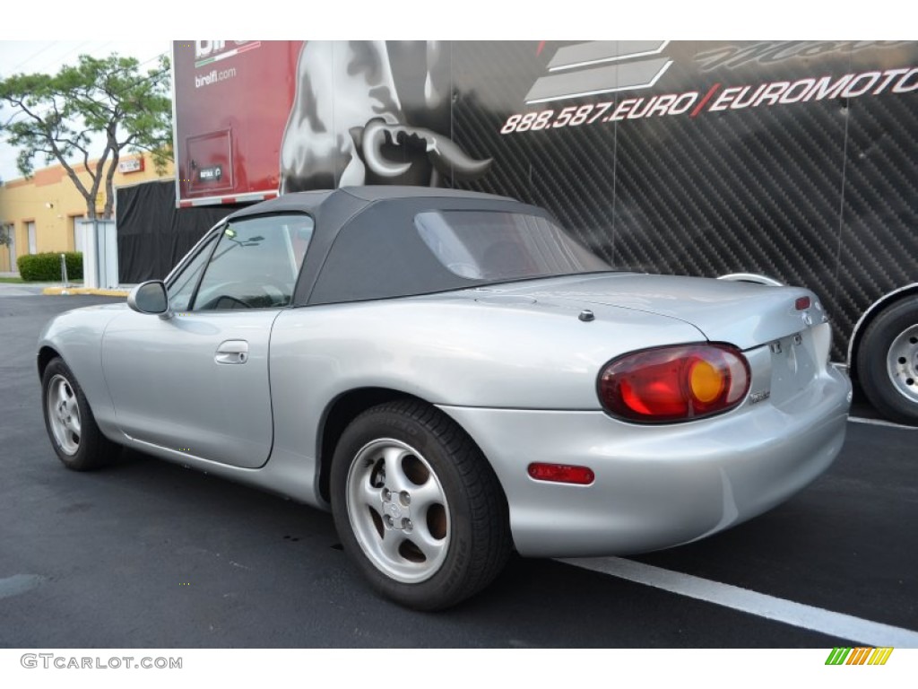 1999 MX-5 Miata LP Roadster - Highlight Silver Metallic / Black photo #10