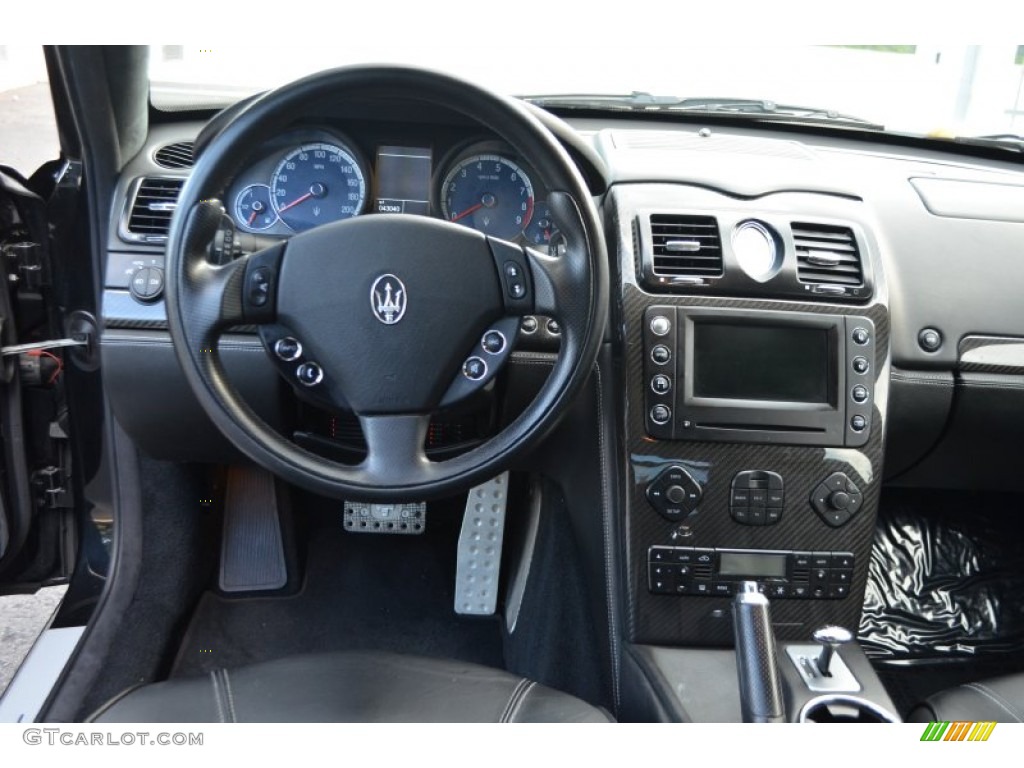 2006 Maserati Quattroporte Sport GT Nero Dashboard Photo #70926499