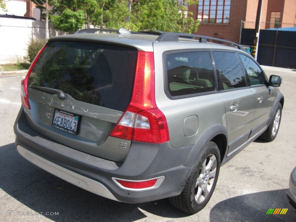 2008 XC70 AWD - Willow Green Metallic / Sandstone Beige photo #2