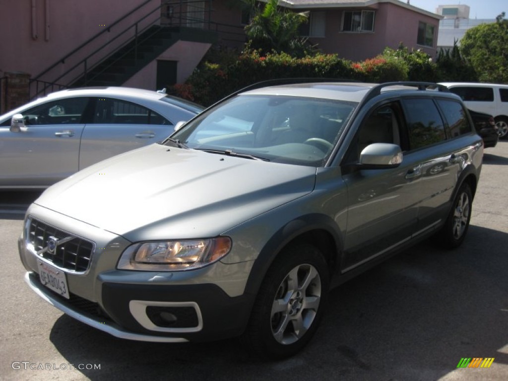 2008 XC70 AWD - Willow Green Metallic / Sandstone Beige photo #5