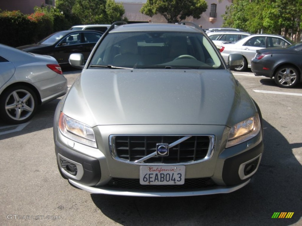 2008 XC70 AWD - Willow Green Metallic / Sandstone Beige photo #6