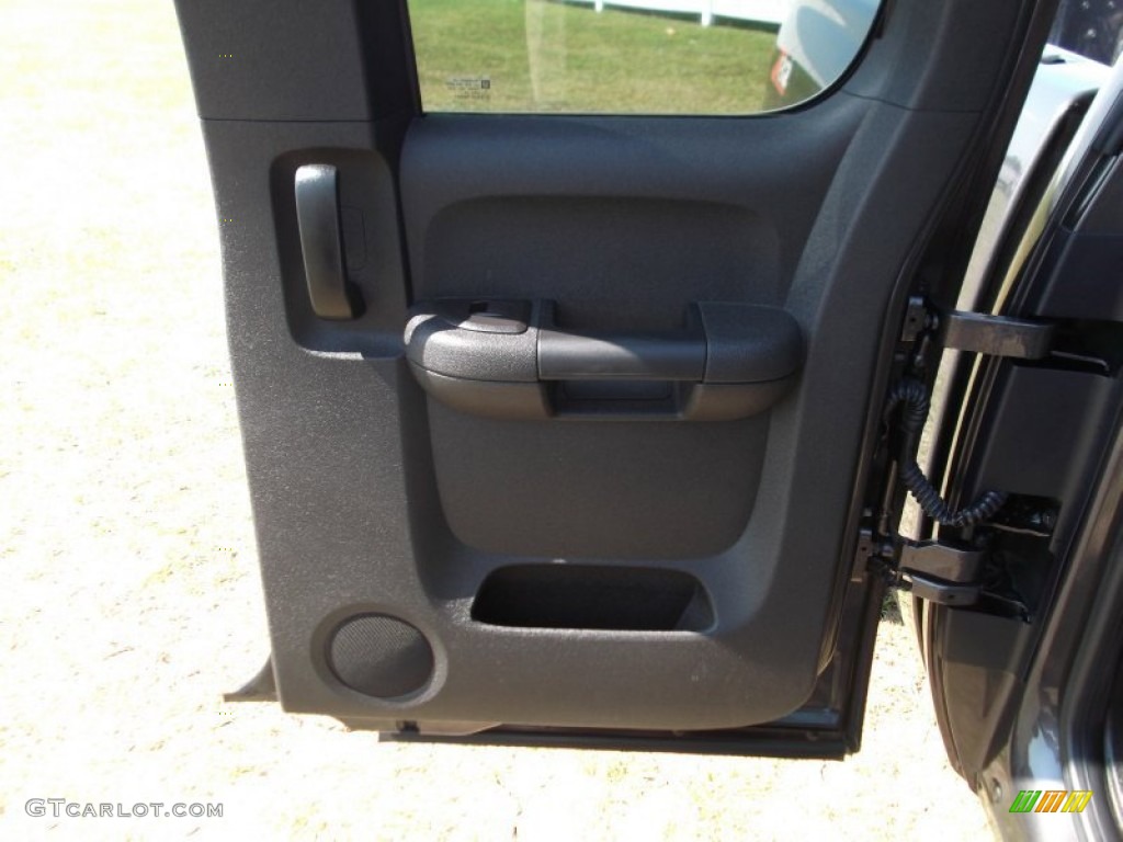 2010 Silverado 1500 LT Extended Cab - Taupe Gray Metallic / Ebony photo #9