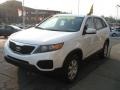 2011 Snow White Pearl Kia Sorento LX AWD  photo #4