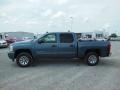 2010 Blue Granite Metallic Chevrolet Silverado 1500 LS Crew Cab 4x4  photo #5