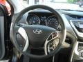 2011 Black Noir Pearl Hyundai Elantra GLS  photo #22