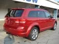 2009 Inferno Red Crystal Pearl Dodge Journey SXT AWD  photo #8