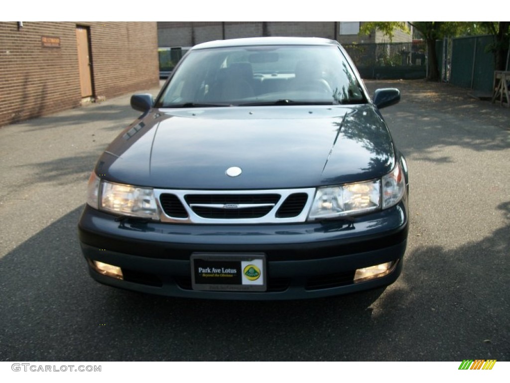 2000 9-5 SE V6t Sedan - Frost Grey Metallic / Medium Grey photo #4