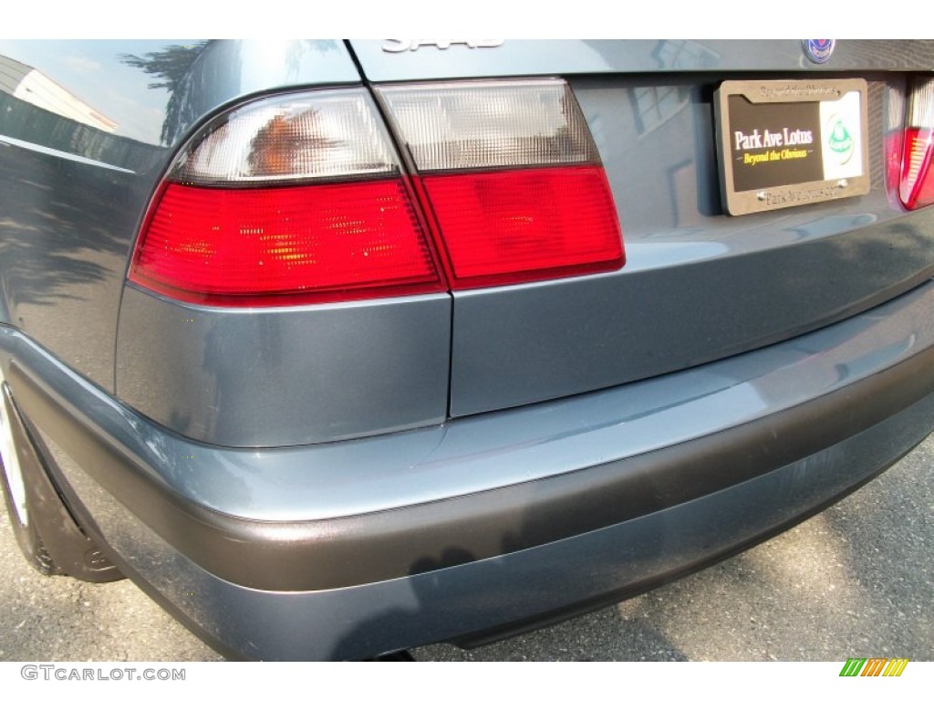 2000 9-5 SE V6t Sedan - Frost Grey Metallic / Medium Grey photo #26