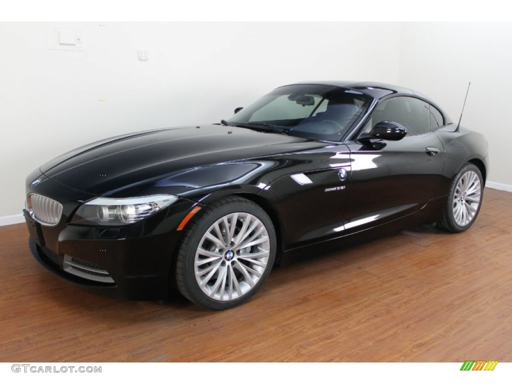Black Sapphire Metallic 2009 BMW Z4 sDrive35i Roadster Exterior Photo #70930969