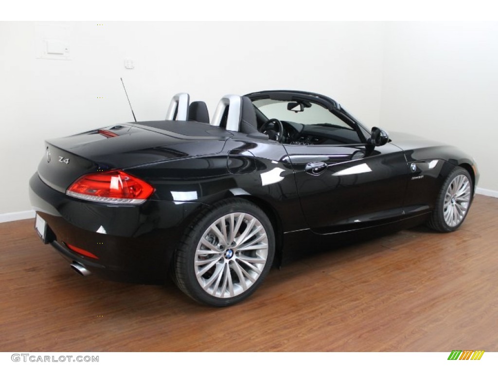 Black Sapphire Metallic 2009 BMW Z4 sDrive35i Roadster Exterior Photo #70930999