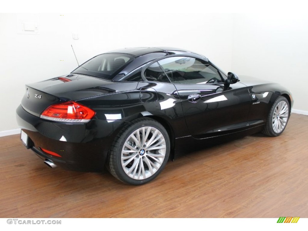 Black Sapphire Metallic 2009 BMW Z4 sDrive35i Roadster Exterior Photo #70931008