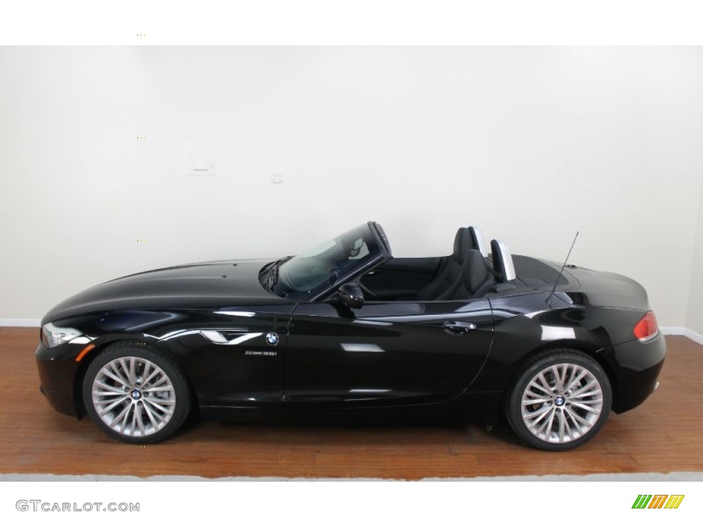 Black Sapphire Metallic 2009 BMW Z4 sDrive35i Roadster Exterior Photo #70931057