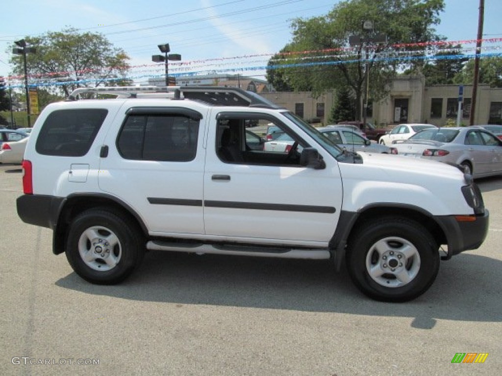 2002 Xterra XE V6 4x4 - Cloud White / Gray Celadon photo #7