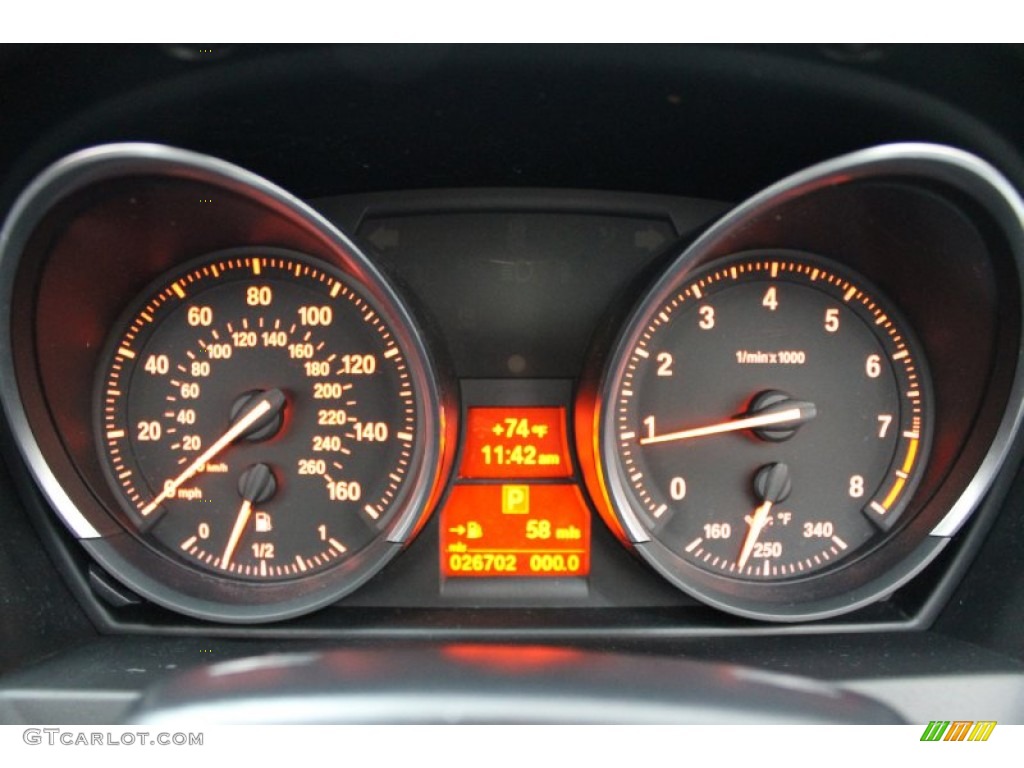 2009 BMW Z4 sDrive35i Roadster Gauges Photo #70931146