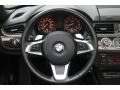 2009 BMW Z4 Black Interior Steering Wheel Photo