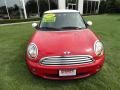 2008 Chili Red Mini Cooper Hardtop  photo #2