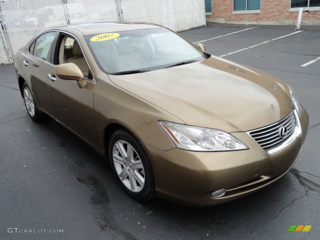 2007 ES 350 - Amber Pearl / Cashmere photo #3