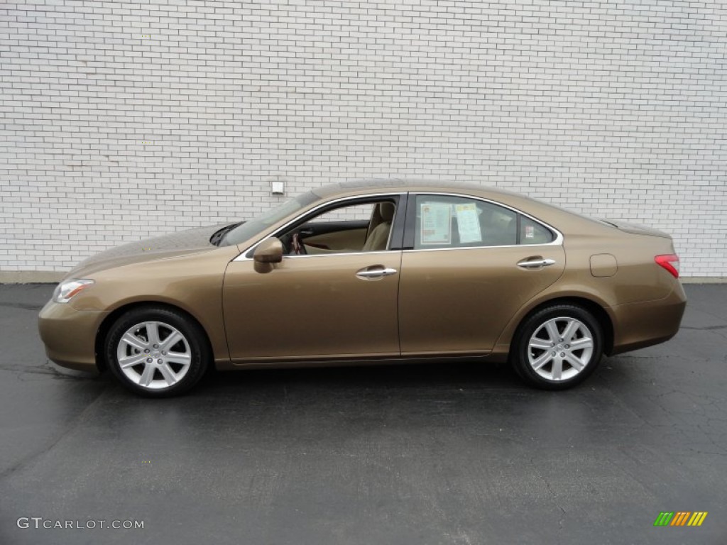 2007 ES 350 - Amber Pearl / Cashmere photo #7
