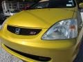 Yellow Pearl Metallic - Civic Si Hatchback Photo No. 13