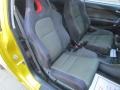 Black 2002 Honda Civic Si Hatchback Interior Color