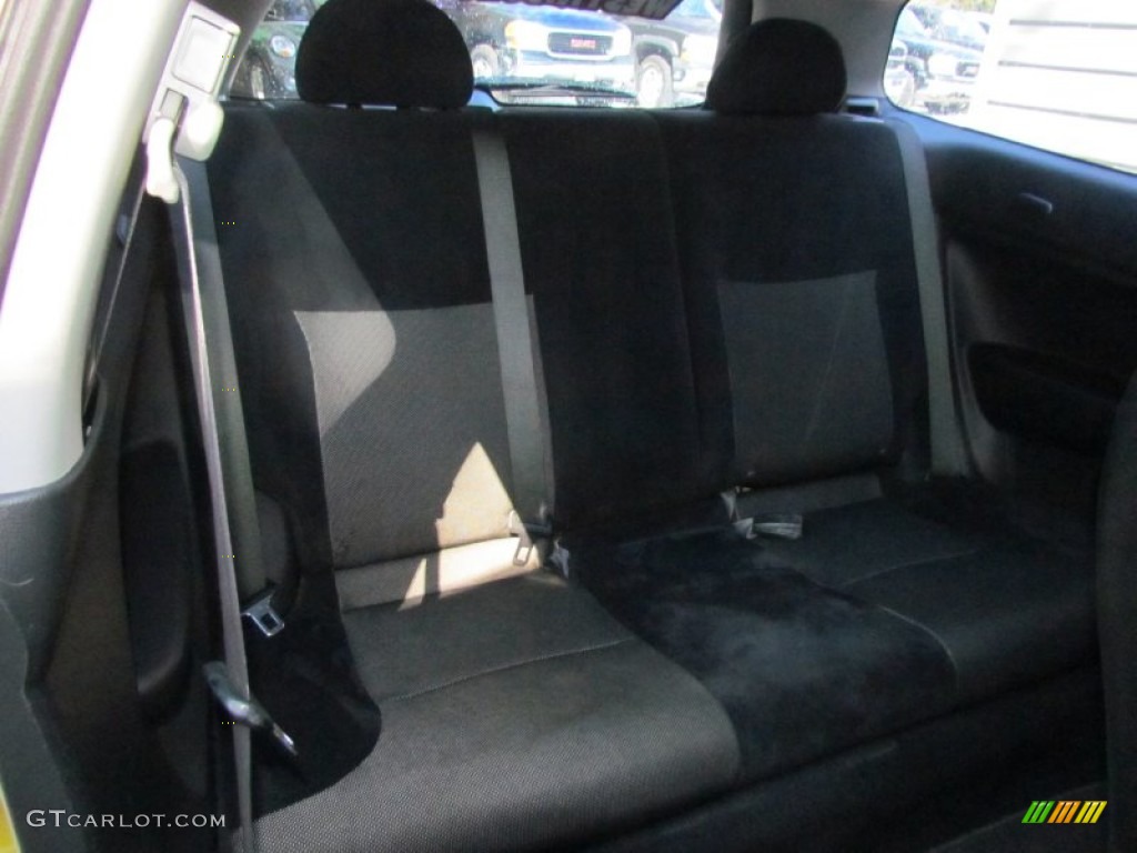 2002 Civic Si Hatchback - Yellow Pearl Metallic / Black photo #20