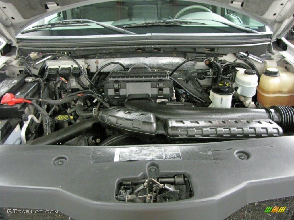 2006 F150 XLT SuperCrew 4x4 - Silver Metallic / Medium/Dark Flint photo #9